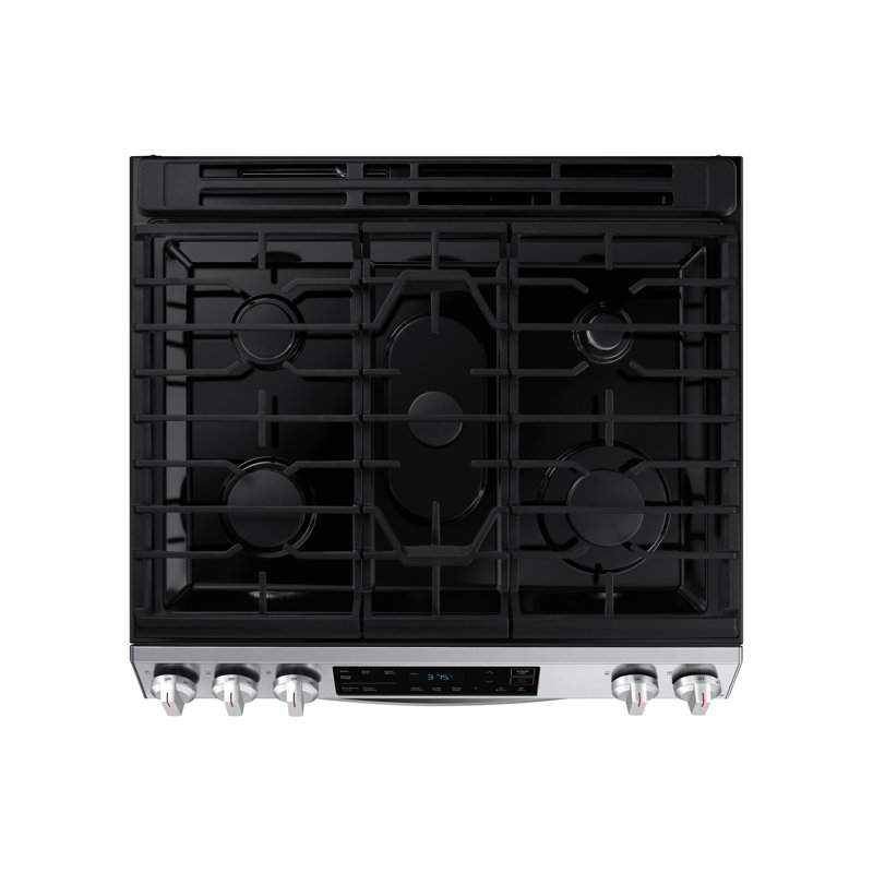Samsung 6.0 cu. ft. Smart Slidein Gas Range & Reviews Wayfair